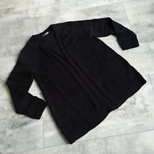 Street One Strickjacke Cardigan  Jacke Longjacke Gr. 40 Damenjacke Schwarz