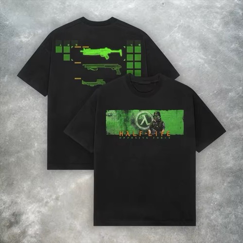 Half life tshirt - half,