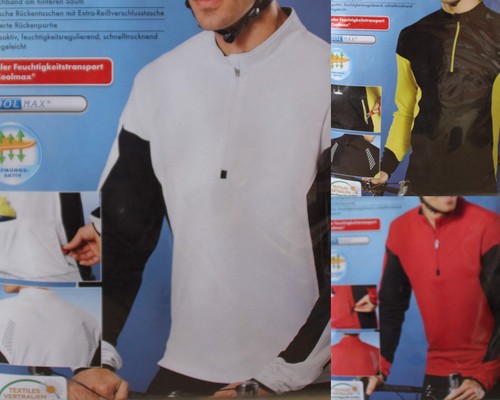 Herren fahrradshirt sportshirt - herren,