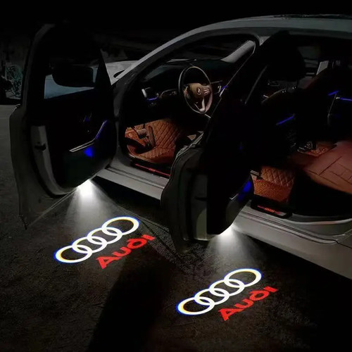 Audi logo willkommensleuchten - audi,