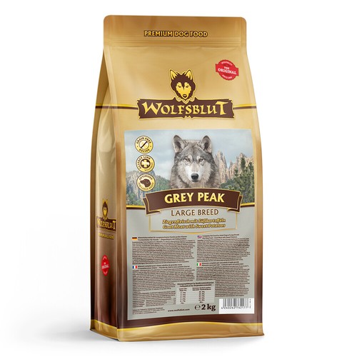 Wolfsblut grey peak - grey, large