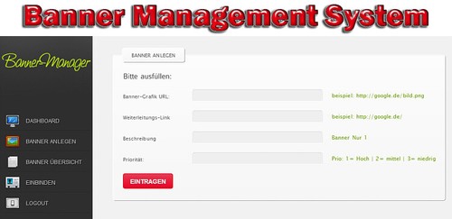 Banner management system - banner,