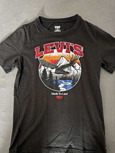 Levi jungen shirt schwarz - jungen, t-shirt