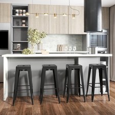 HOMCOM Barhocker 4er Set