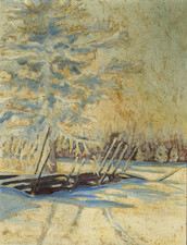 Ölgemälde unleserlich