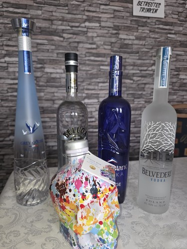 Vodka konvolut flaschen grey - konvolut,