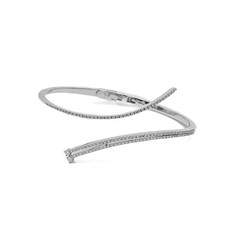 Brillantarmreif ◈ Weißgold