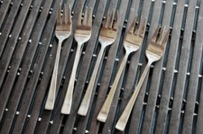 5 Kuchengabeln Besteck