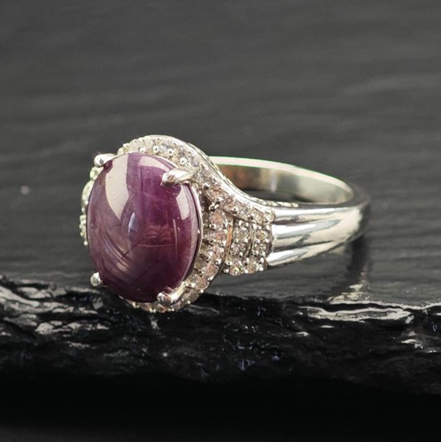 Stern rubin sterlingsilber - stern,