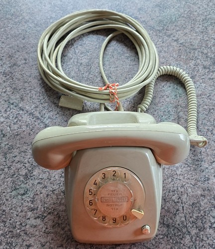 Post wählscheibentelefon - post,