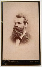 orig. CDV Foto Fotografie Mann