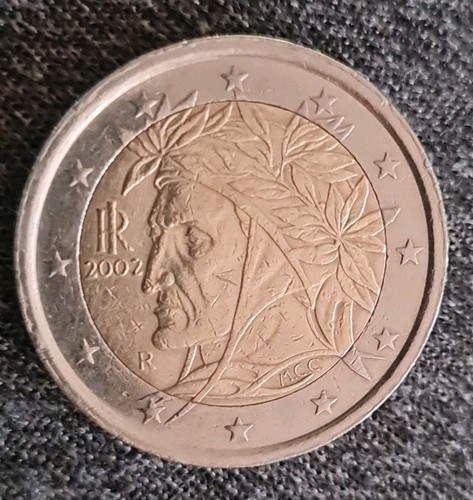 Euro münze italien 2002 - euro,