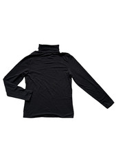 schwarzer Rollkragenpullover /