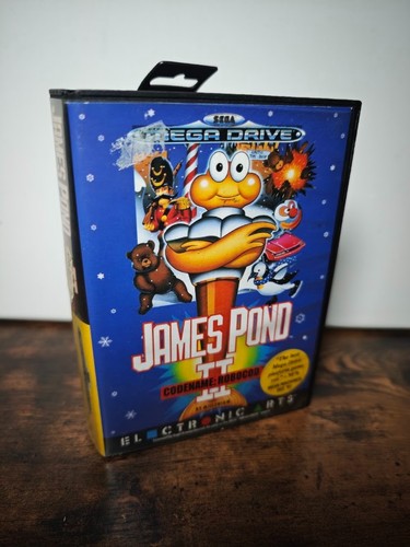 Sega mega drive james pond - drive:,
