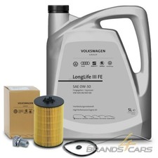 ORIGINAL VW ÖLFILTER+5l+VW MOTORÖL FÜR AUDI A1 A3 A4 A6 SEAT SKODA VW GOLF 6 7