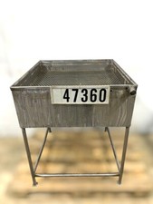 Edelstahl Teilewaschgerät Reinigungstisch Waschtisch Waschbecken Becken 47360