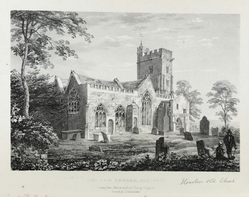 Devonshire honiton old church - devonshire,
