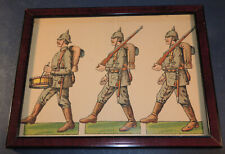 Soldatenbilder Preußen als Aufsteller im Rahmen 1. Weltkrieg