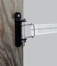 BAND ECKISOLATOREN x 5 Elektrischer Zaun Start Ende 40 mm Polyband