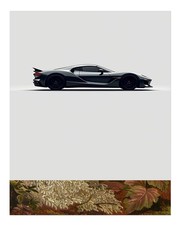 Wandkunst mit der Silhouette