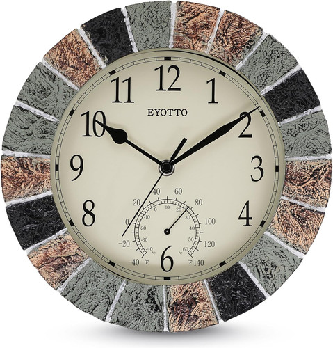 Zoll indoor outdoor wanduhr - 10-zoll, indoor/outdoor-wanduhr