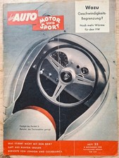 DAS AUTO MOTOR UND SPORT Heft