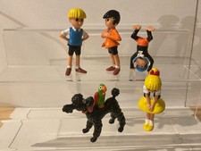 Jommeke Peter und Alexander 5 x PVC Figur 1989 tolles und seltenes Set