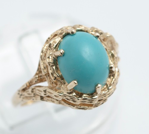 Vintage ring gold - ring, 9