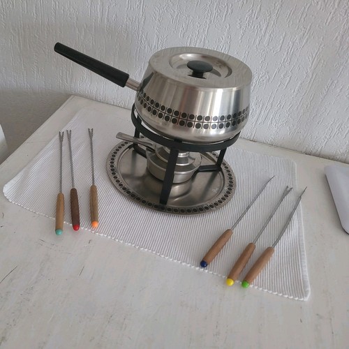 Sigg inox vintage - fondue, set