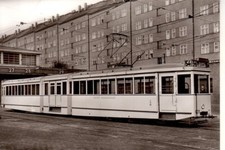 Postkarte :  BERLIN   - hist. Straßenbahn Typ TG 29/3 e   Baujahr 1929