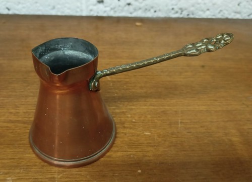 Vintage kupfer milchkännchen - kupfer,