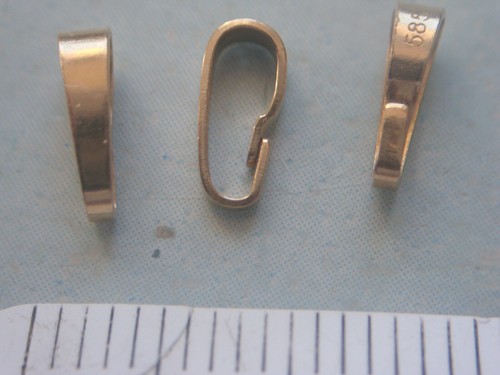 Anhängerschlaufe mm gold - *anhängerschlaufe,