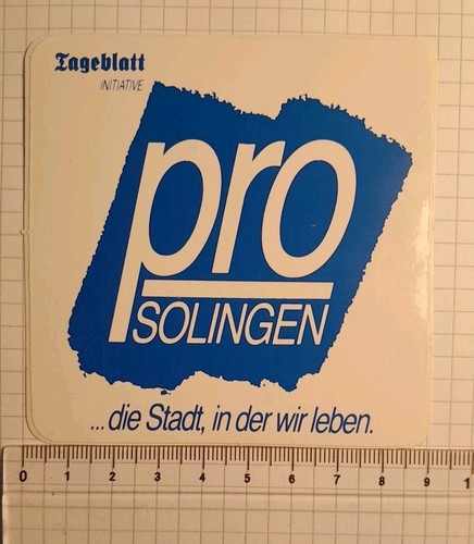 Aufkleber sticker solingen pro - sticker,