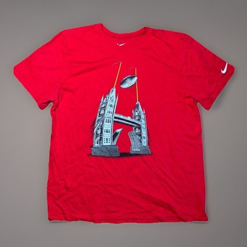 Nike shirt herren xxl rot - nike, t-shirt