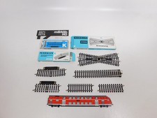 6x Märklin H0 K-Gleis Hohlprofil Trenn-/Schaltgleis Kreuzung etc sg #DK720-0,5