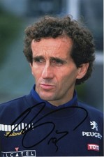 Alain Prost - Autogramm auf Foto 12,2 x 18,4 cm - Teamchef Prost F1-Team