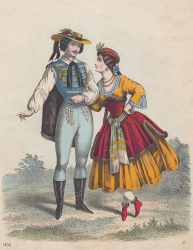 Ungarn tracht original - tracht,