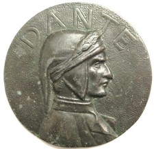 Medaille o.J., Dante