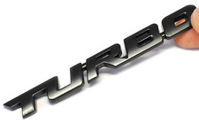 Turbo emblem zeichen - zeichen, metall
