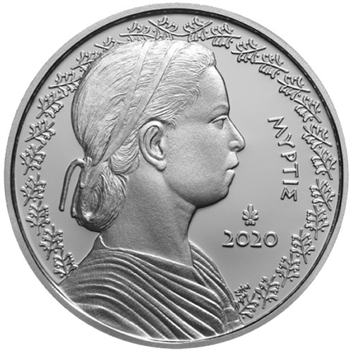 Silbermünze myrtis 2020 - silbermünze,