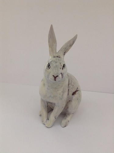Hase antik 5 - "antik", cm/blick