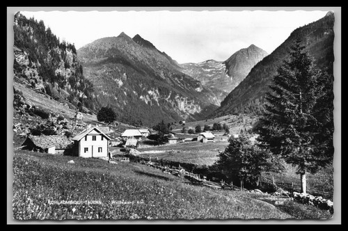 Ansichtskarte schladminger - ansichtskarte,