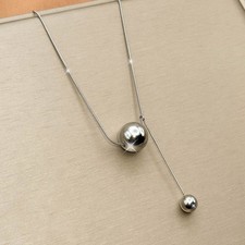 Halskette mit Anhänger Silber