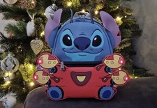 Loungefly Disney Stitch Space Suit Experiment 626 Alien, Light Up Rucksack Neu