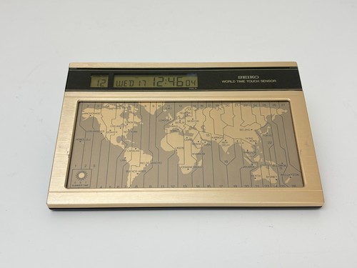 Seiko world time touch - world, sensor