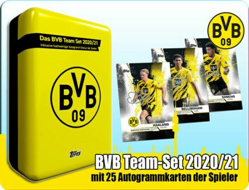 Topps borussia dortmund team - borussia,