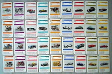 ALTES  AUTO  QUARTETT  MERCEDES - BENZ  /  36 KARTEN   OLDTIMER   RENNWAGEN.....