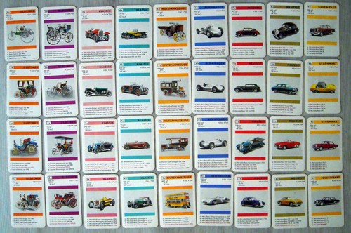 Altes auto quartett - ,