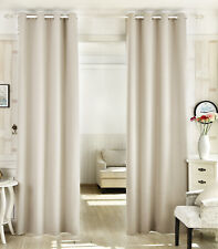 WOLTU Gardine Blickdicht Vorhang mit Ösen Kräuselband Thermo Verdunklungsvorhang