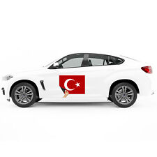 Türkei Flagge Magnetfolie Türkiye Ayyildiz Motorhaube Automagnetfolie 70x50cm
